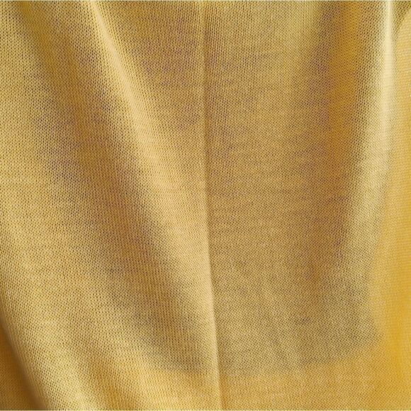Yellow Sleeveless Summer Sweater sz Med - Picture 4 of 9